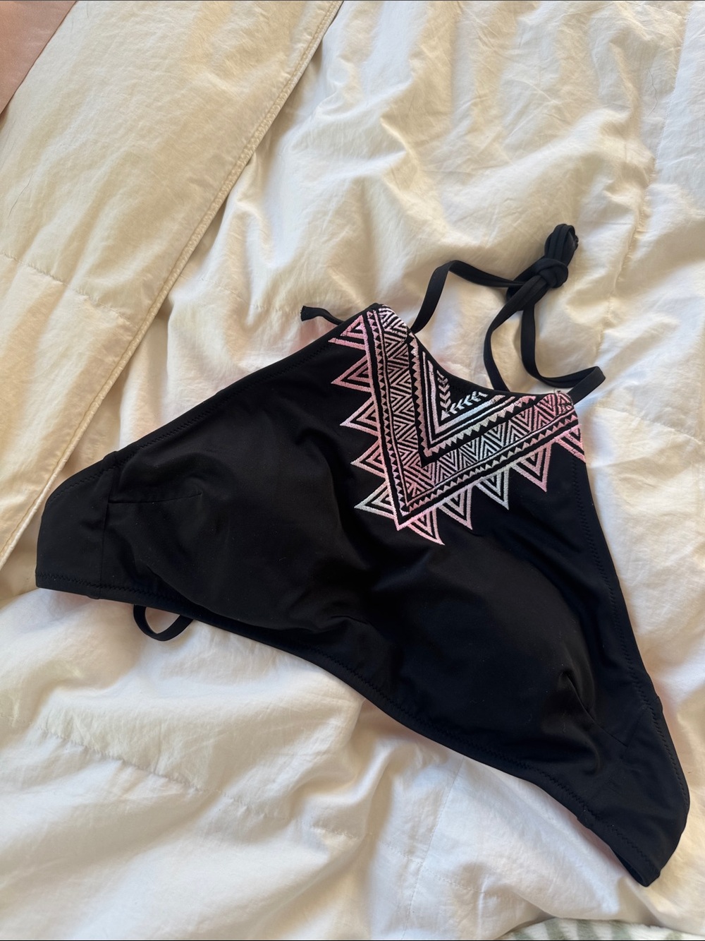 Victoria secret PINK embroidered swim top
